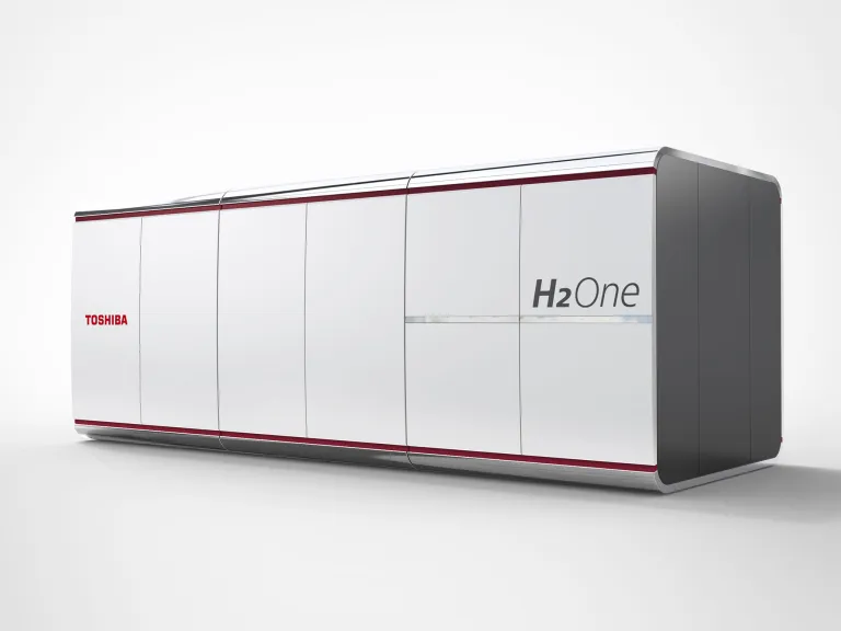 Toshiba H2One hydrogen energy unit