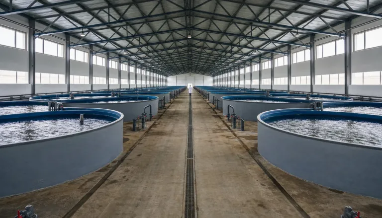 Panorama of the production hall